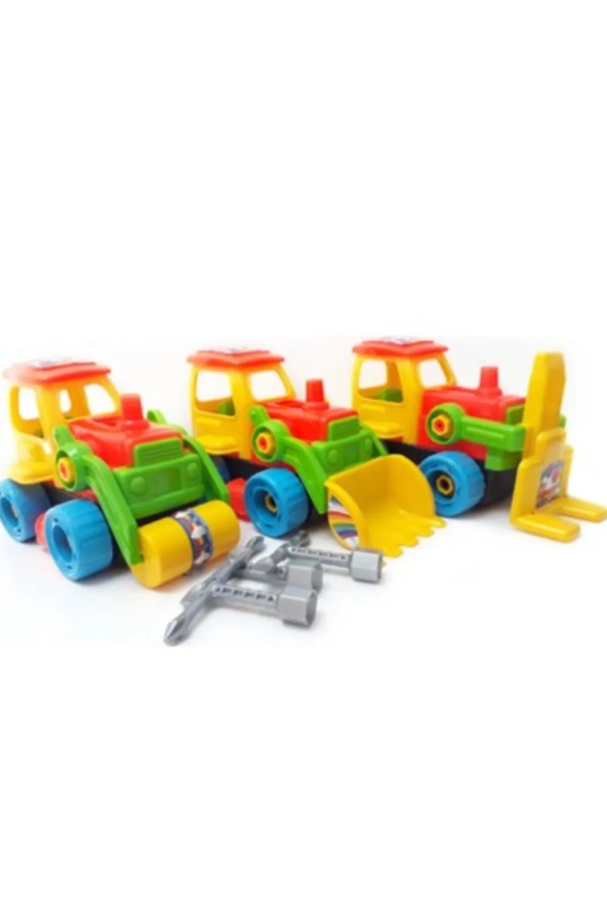 Kartoy Eğitici Sök Tak Araç Forklift fotoğrafı 3 (önizleme)