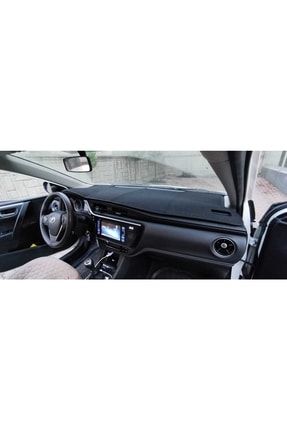 2012-2018 Modellerine Uygun Toyota Auris Torpido Koruma Halısı Siyah Kenar Renk Siyah TYC00441909502