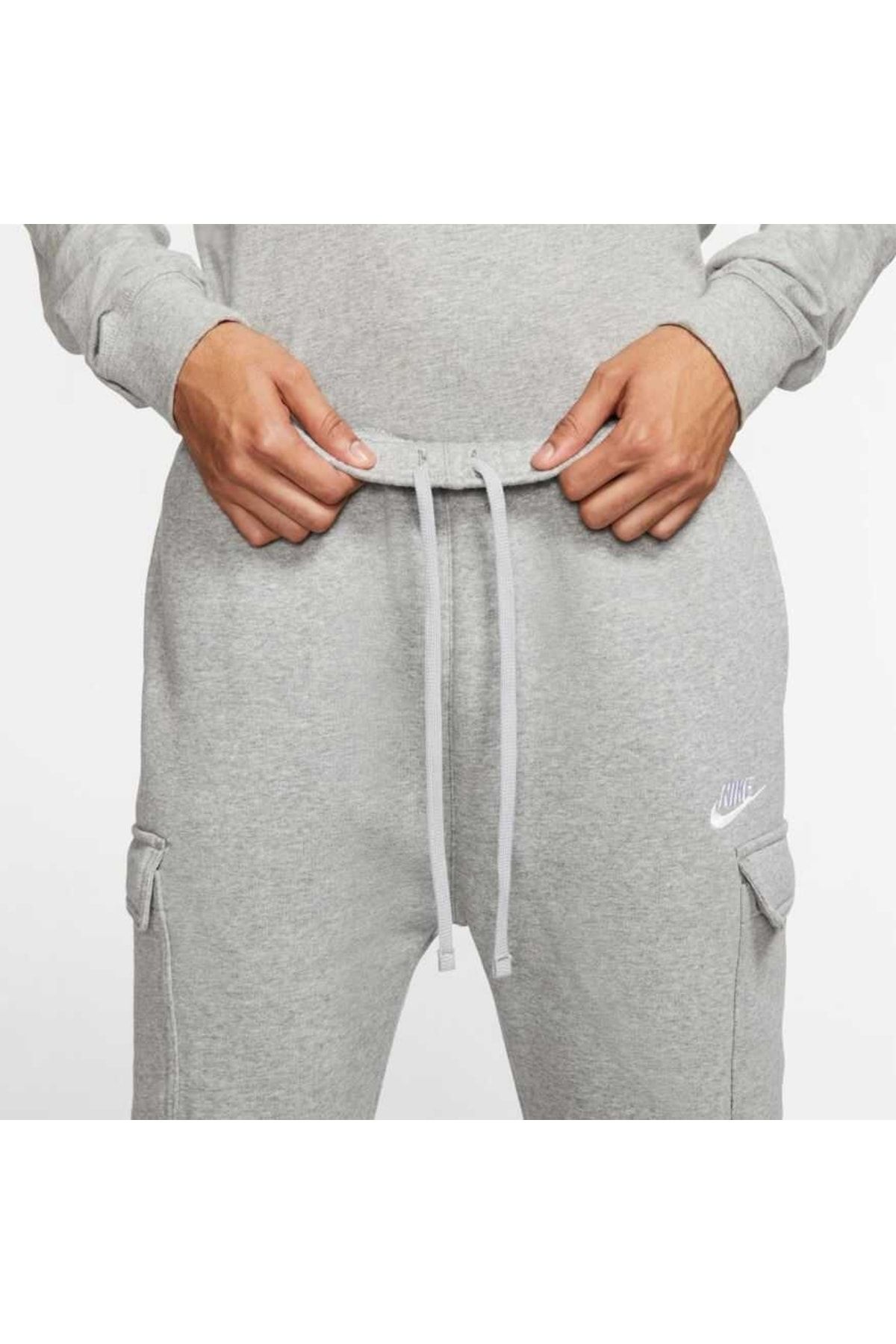 Nike Sportswear Club Fleece Pamuklu Gri Erkek Eşofman Altı NV9695