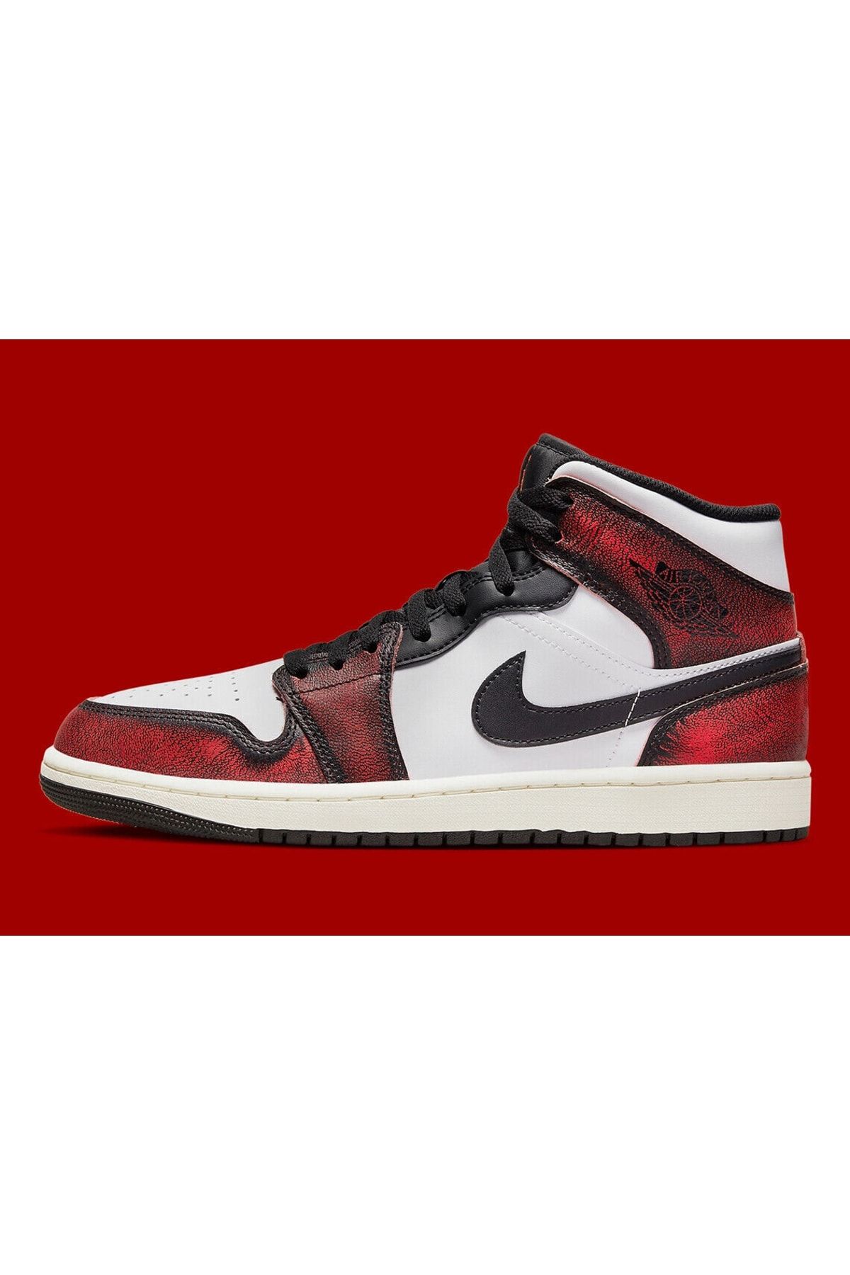 Air jordan 1 mid black infrared 23 white online