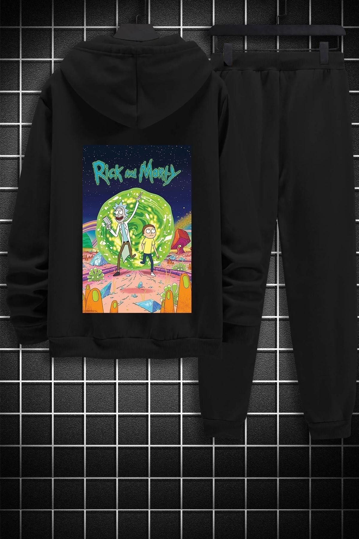 Rick and 2025 morty tracksuit