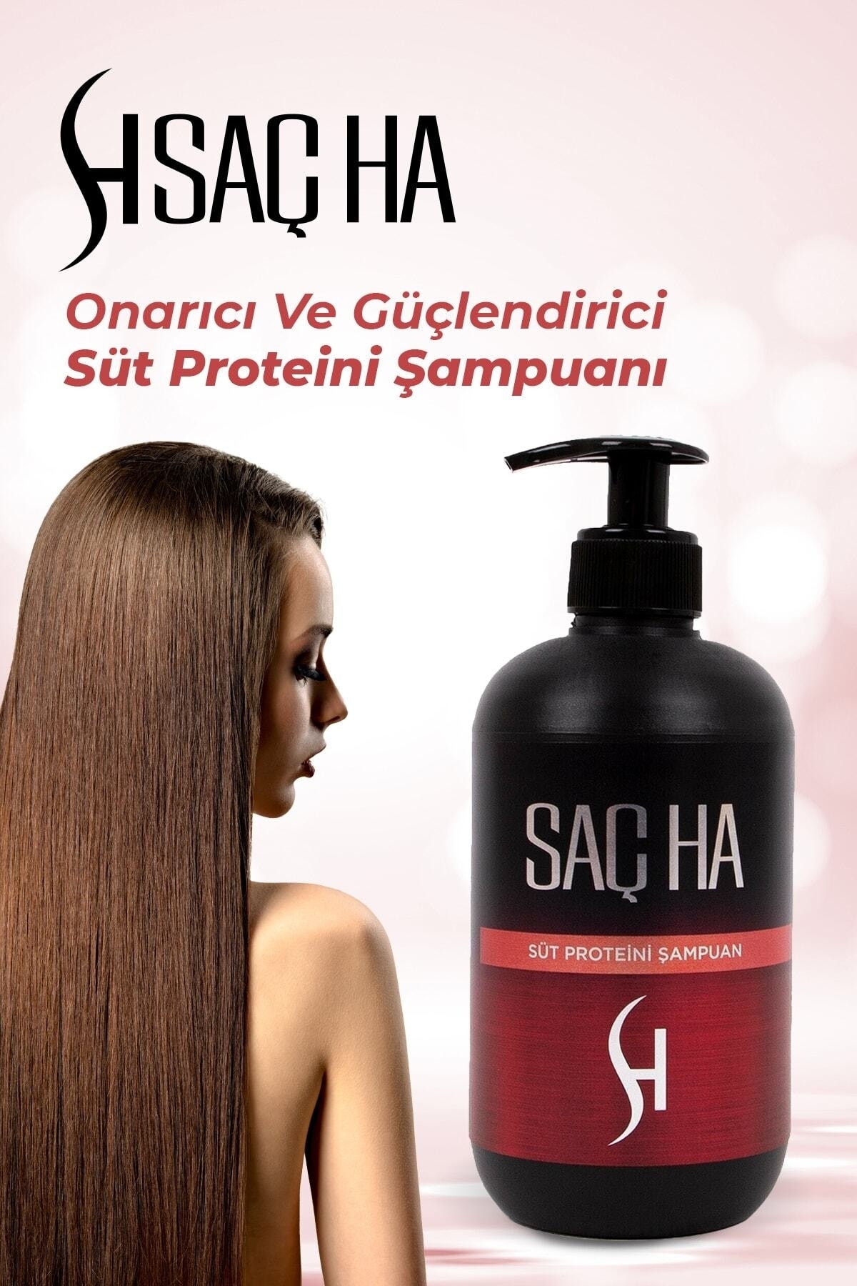saç ha Saç Ha Onarıcı Ve Güçlendirici Süt Proteini Şampuanı 500 ml