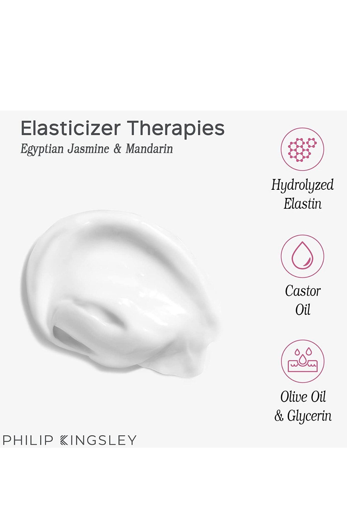 PHILIP KINGSLEY-Jasmine & Mandarin Elasticizer - Jasmine and Tangerine Extract Strengthening Hair Mask 1000ml 3