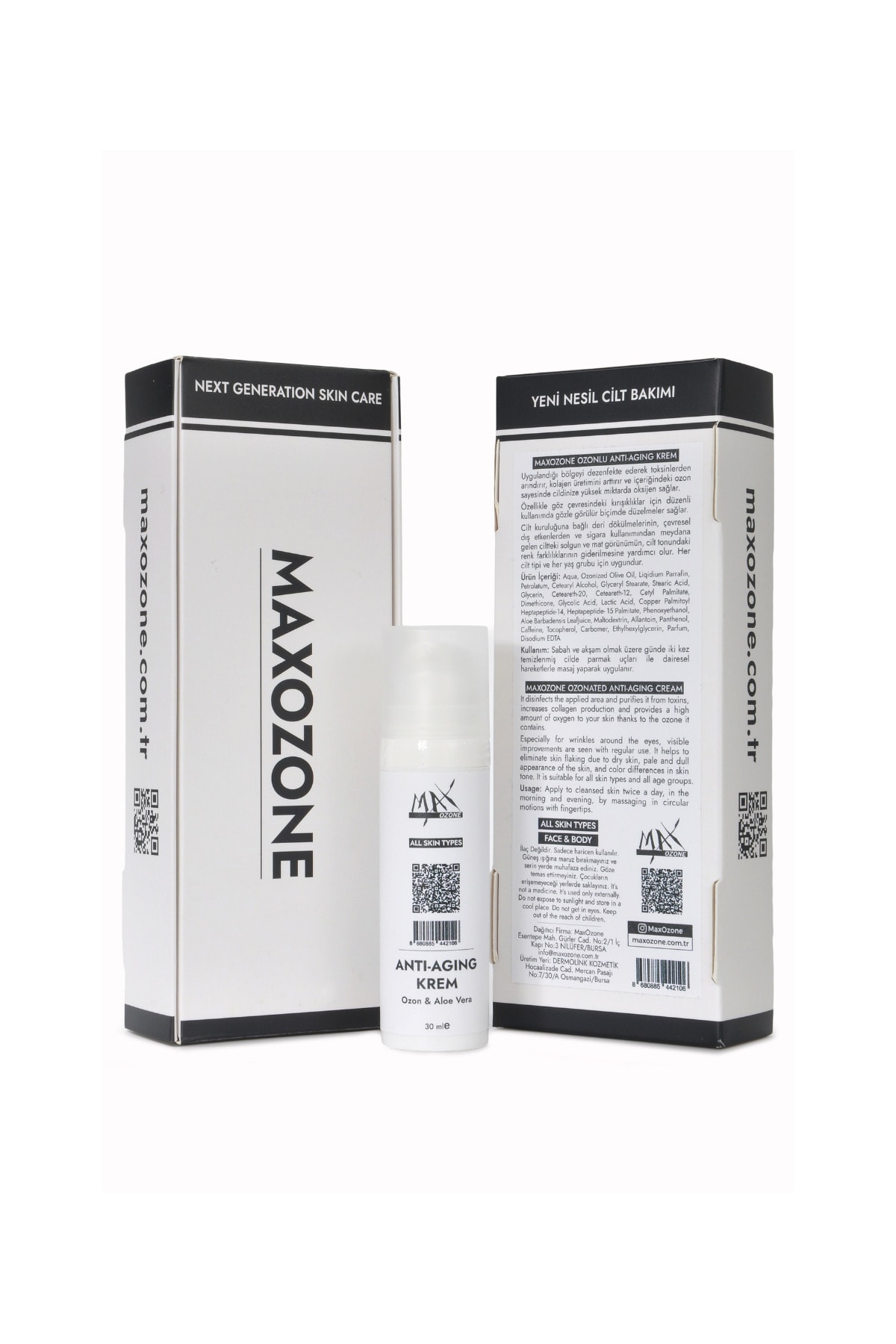 کرم صورت   MaxOzone | MAXO442106 اورجینال - تصویر 3