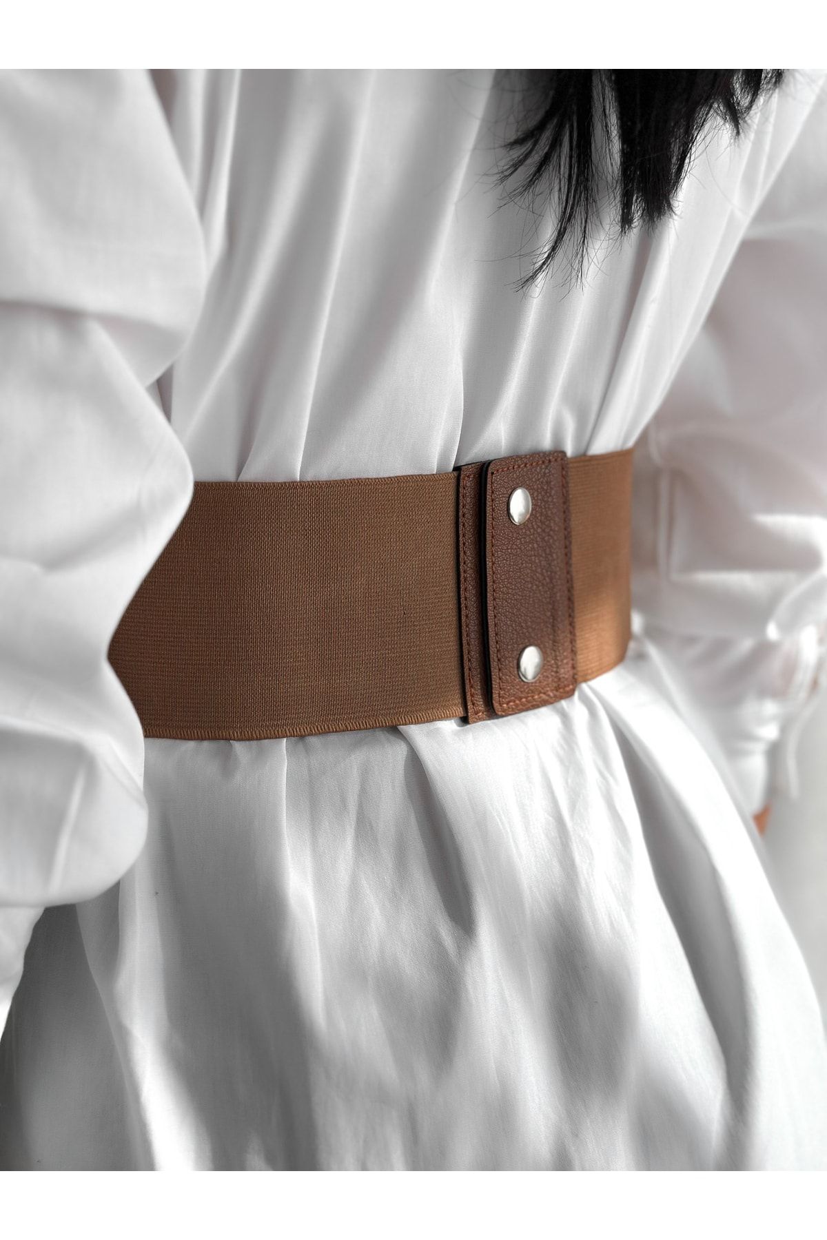 coaksco-Tan Corset Belt - Elastic and String 5