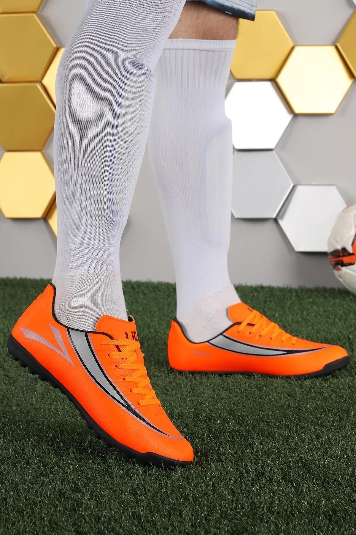 LIG Orthopedix Simena Pu Futbol Halı Saha Spor Ayakkabısı