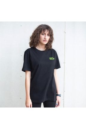 Unisex Siyah Nes Oyun Konsolu Baskılı Pamuklu T-shirt TEE-5