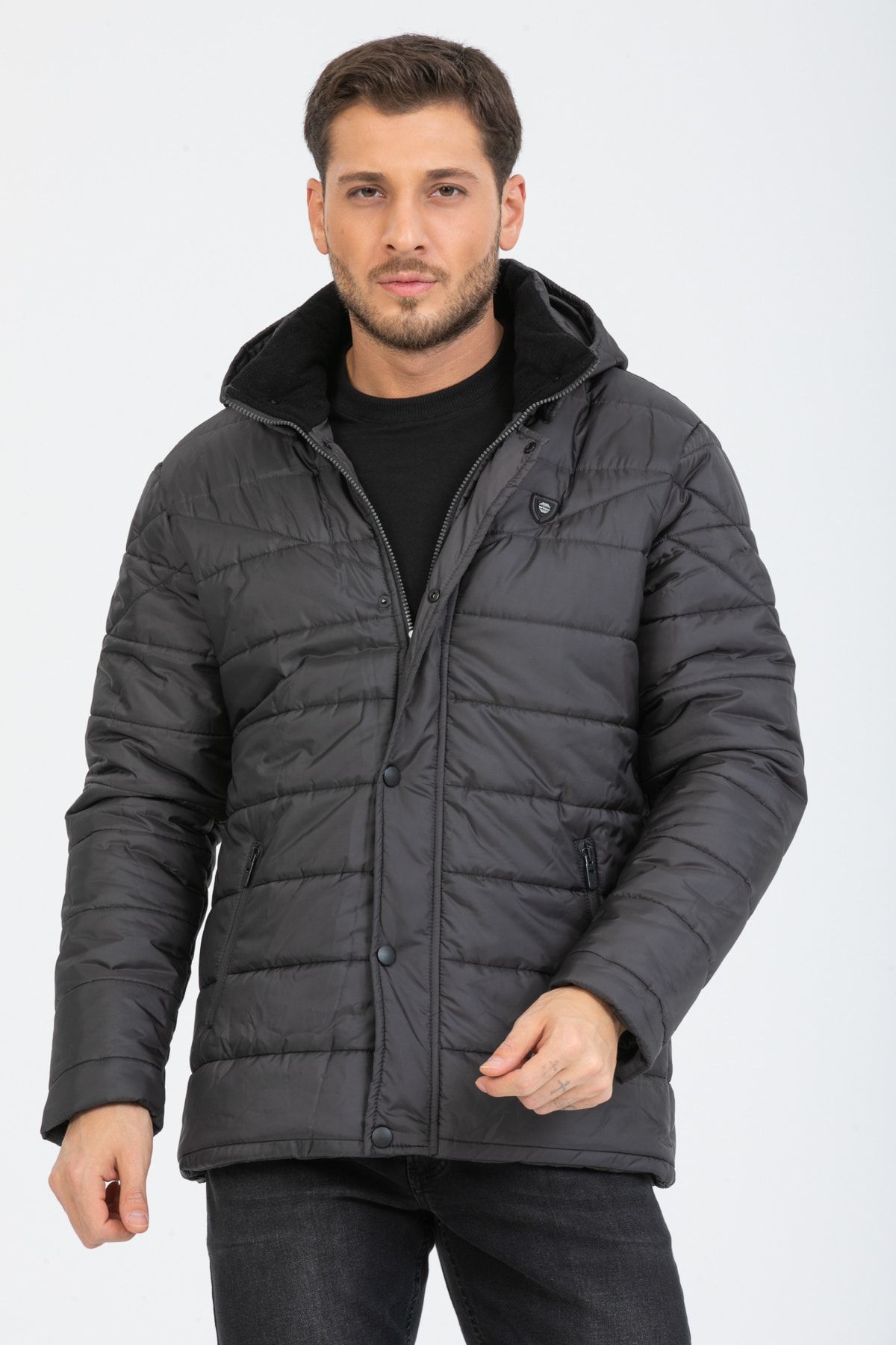 Wise-Men's Hooded Coat 3