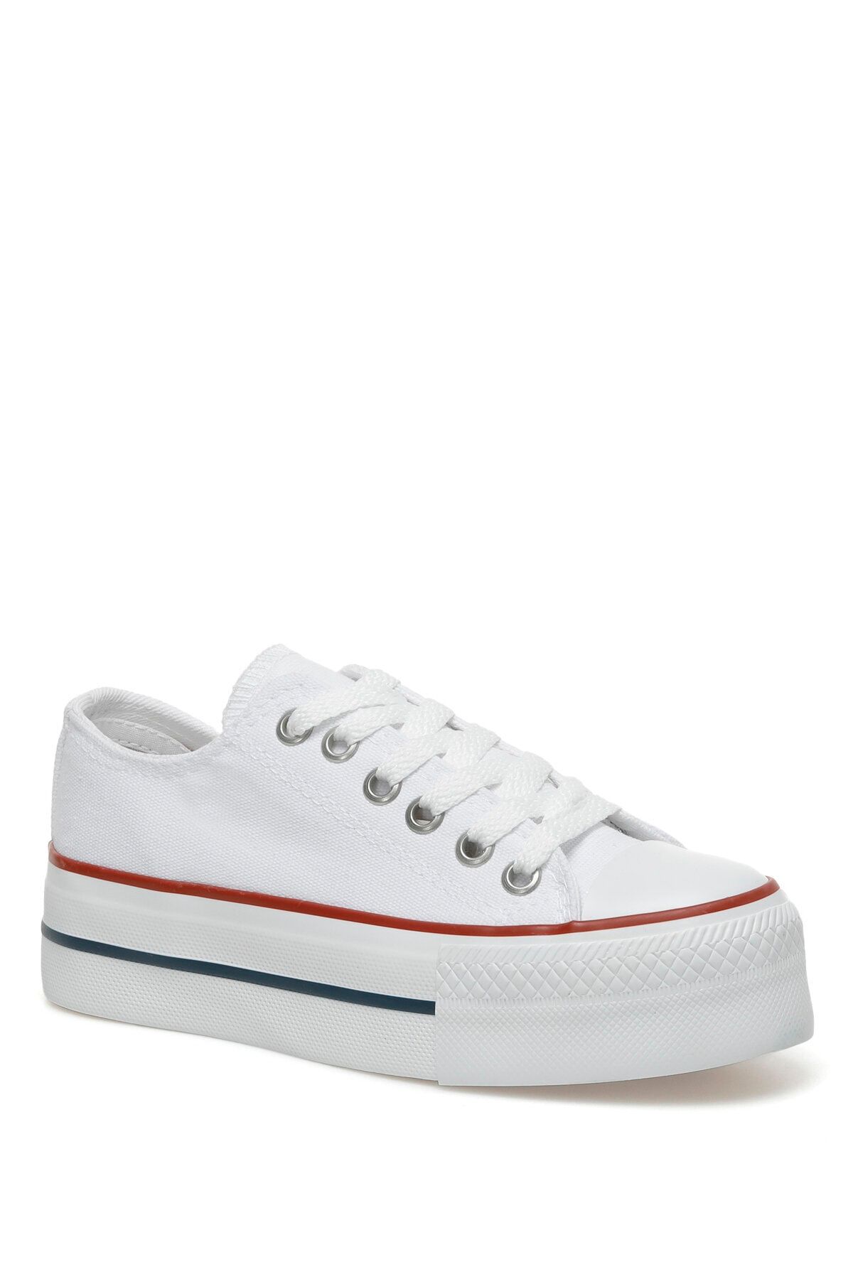 Torex Sneakers White Flat Trendyol