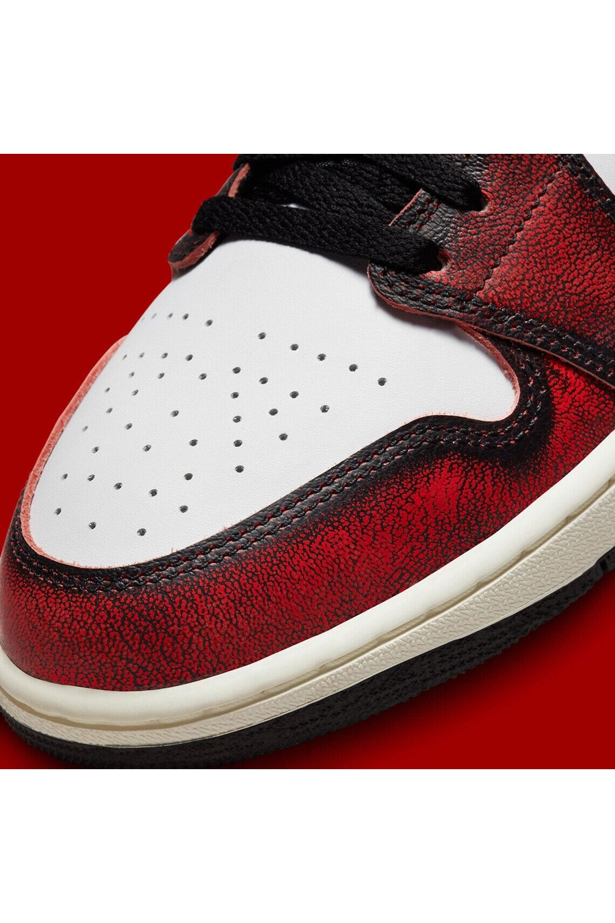 Air jordan 1 mid black infrared 23 white top