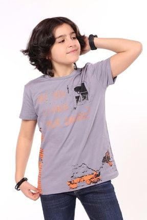 Erkek Çocuk Baskılı T-Shirt 22372