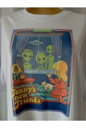 Jennys New Friends Baskılı Unisex T-shirt Girlboss Serisi 3 girlboss-3/7