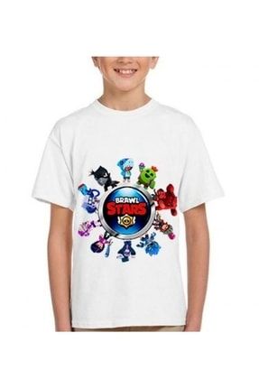 Brawl Stars Baskılı Tişört (%100 Hijyenik) T-shirt BS000001