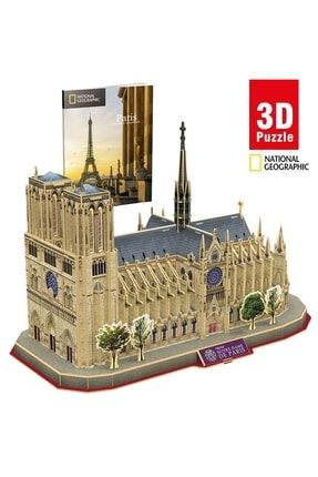 National Geographic Serisi Notre Dame De Paris 3d Puzzle CUB/DS0986H
