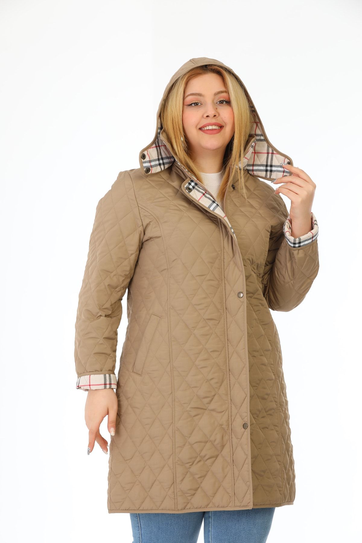 Waterproof quilted hotsell coat women's