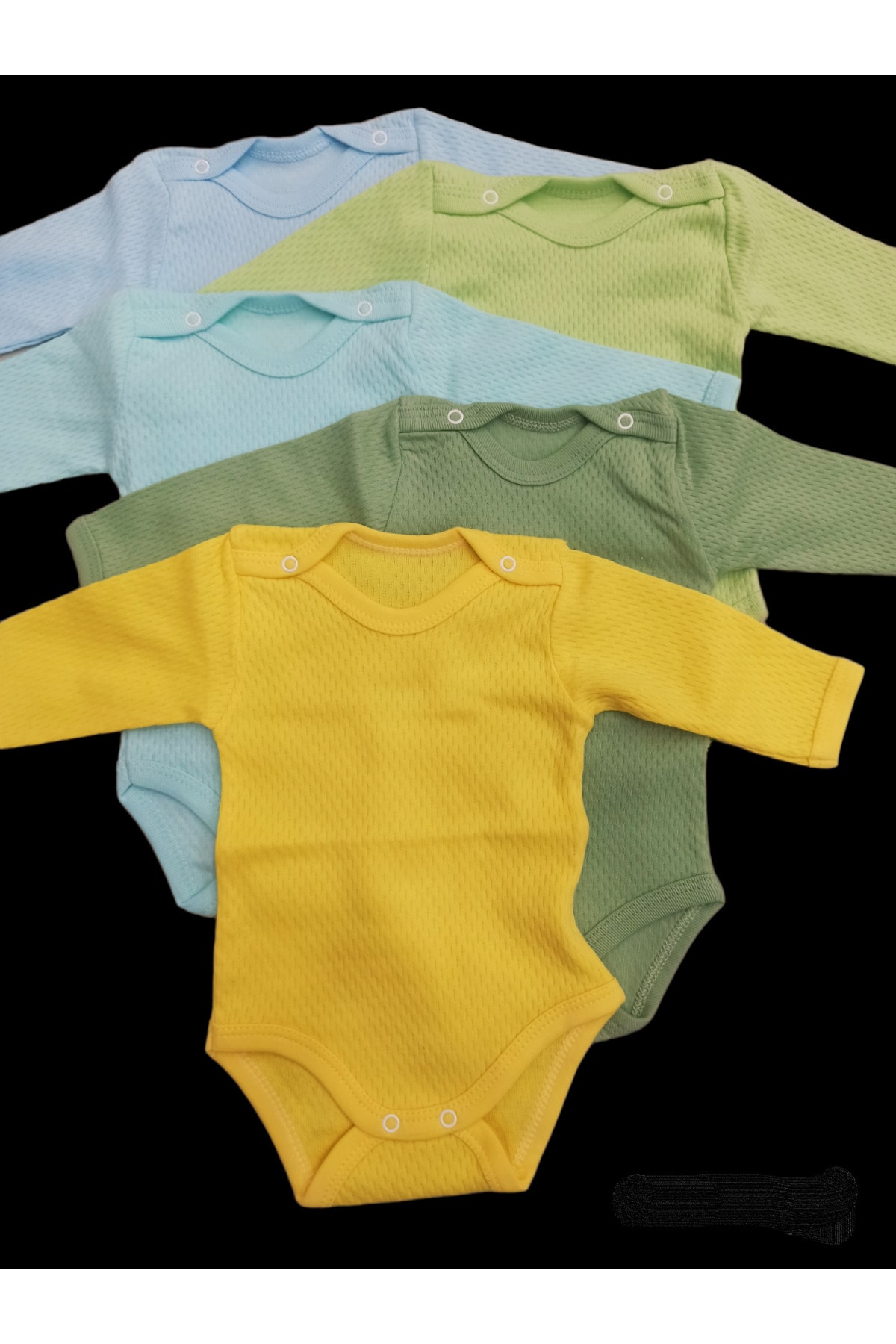 بادی نوزادی پسرانه – دخترانه آبی özdemirli bebe | 17 اورجینال - تصویر 4