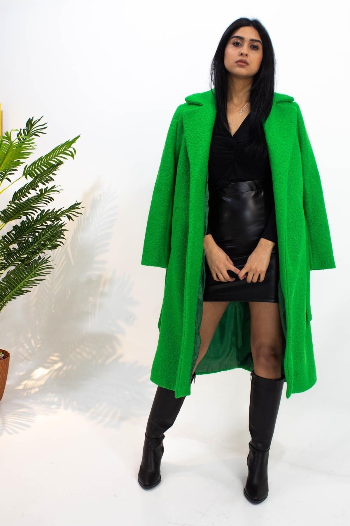 Neon coat discount zara
