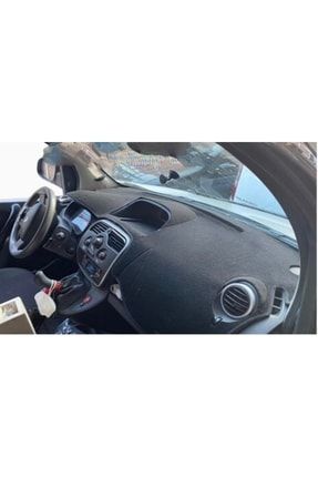 2009-2020 Modellerine Uygun Renault Kango 3 Torpido Koruma Halısı Siyah Kenar Renk Siyah TYC00453900774