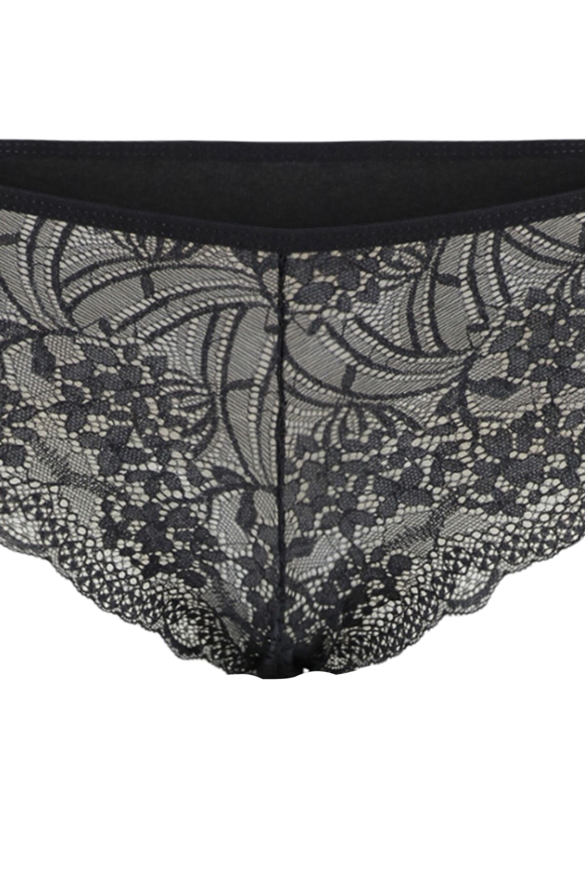 Trendyol Collection-Brasilianische Strickhöschen mit schwarzer Spitze – 3er-Pack THMAW21KU0008 13