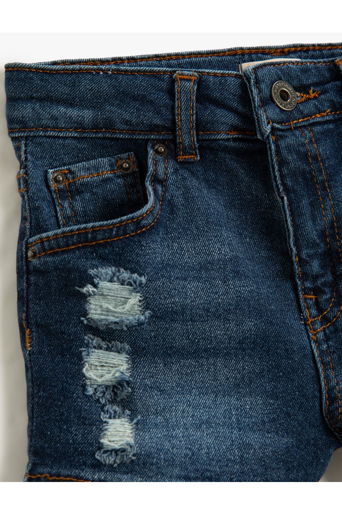 Koton Shorts Blau Mittlerer Bund