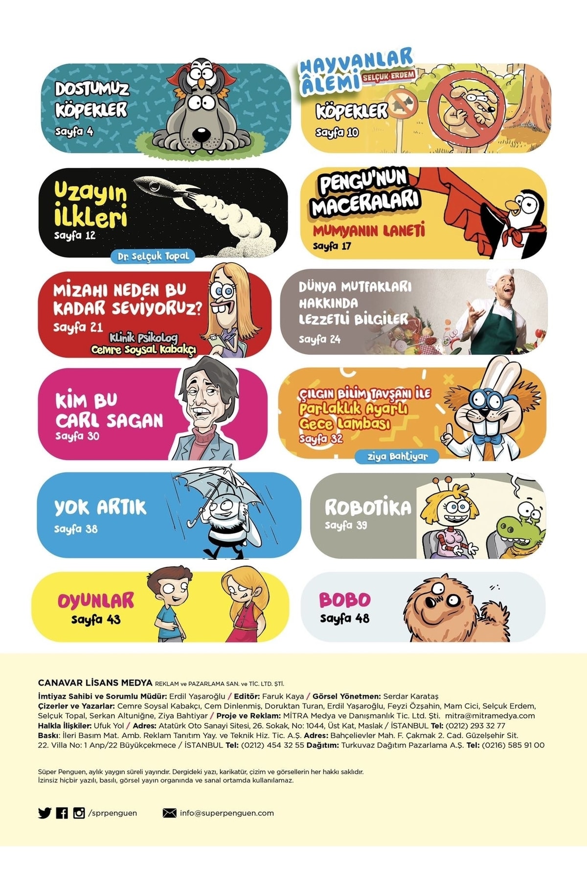 Çocuk Mizah Dergisi 70. Sayı
