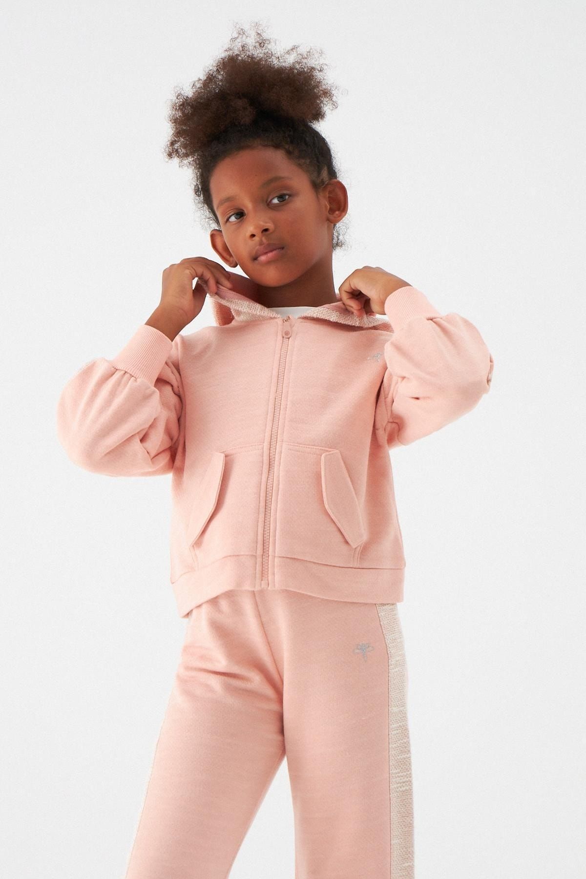 Ladies pink tracksuit best sale