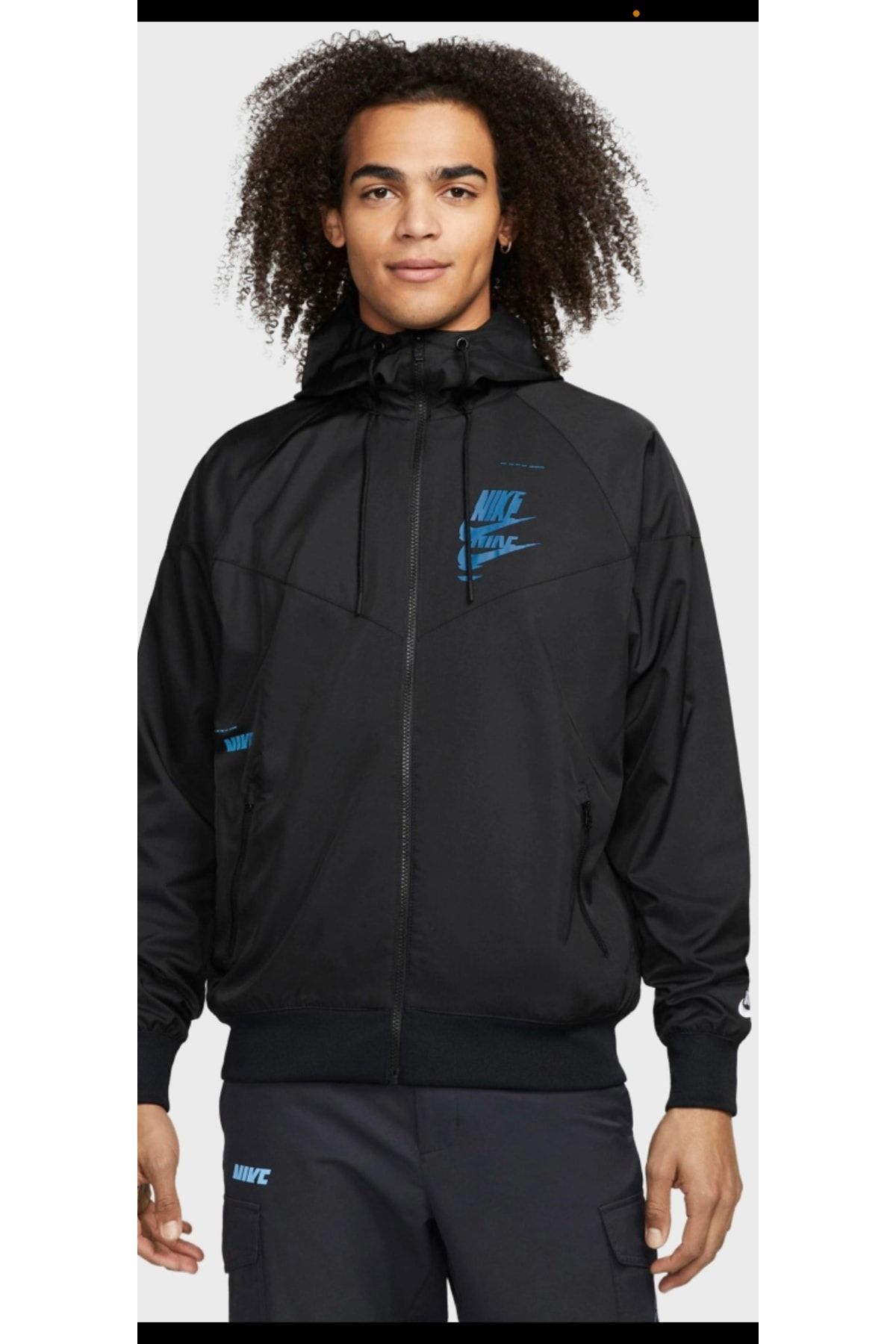 Nike hooded sales jacket
