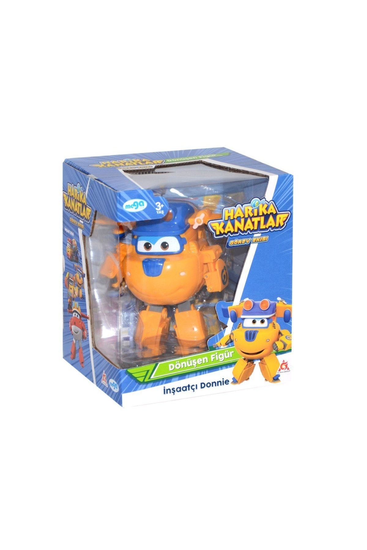 Toy Wonderful Wings Transforming Builder Donnie Figure New Season Wonderful Wings Donnie