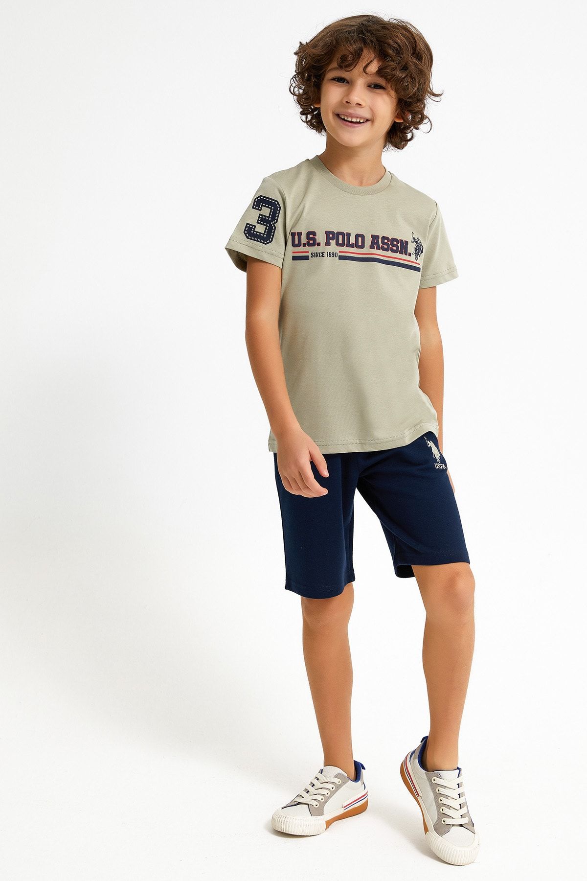 U.S. Polo Assn.-Set de tricouri cu licență pentru copii 3