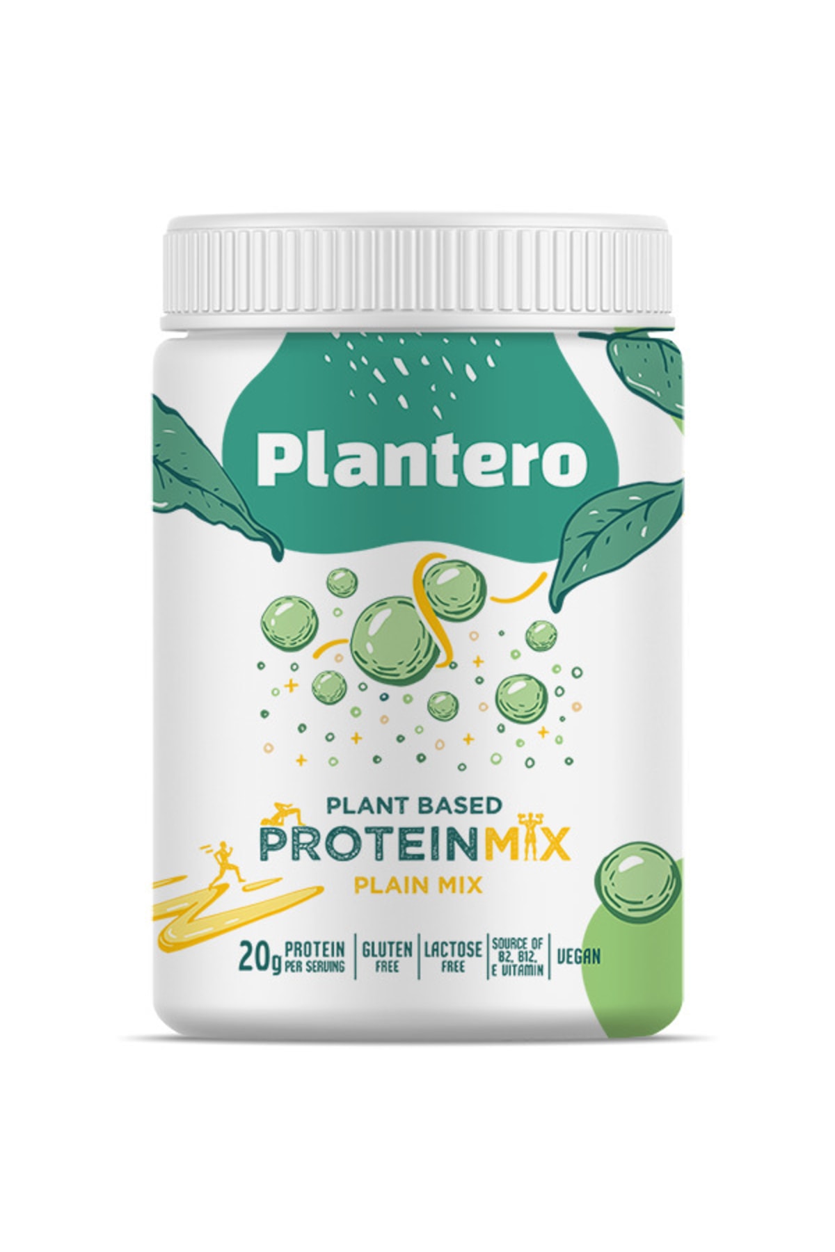 PLANTERO Plain Protein Blend Isolate ™ Supergreens Mix Vitamins 416 gr 13 Servis