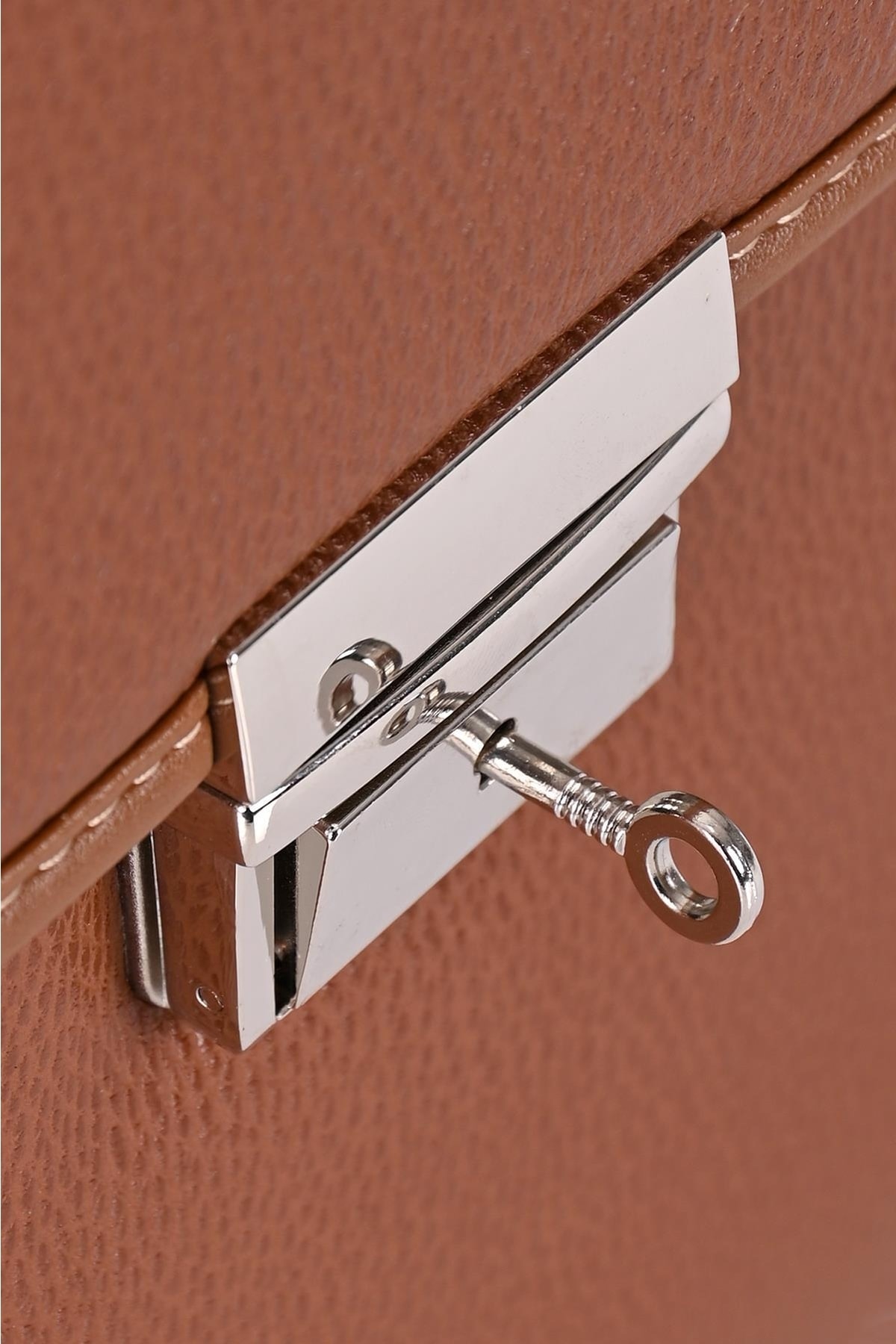 DERİEND  15.6 Inç Laptop Bölmeli A4 Ve Dosya Uyumlu Evrak Çantası Taba - Görsel 6