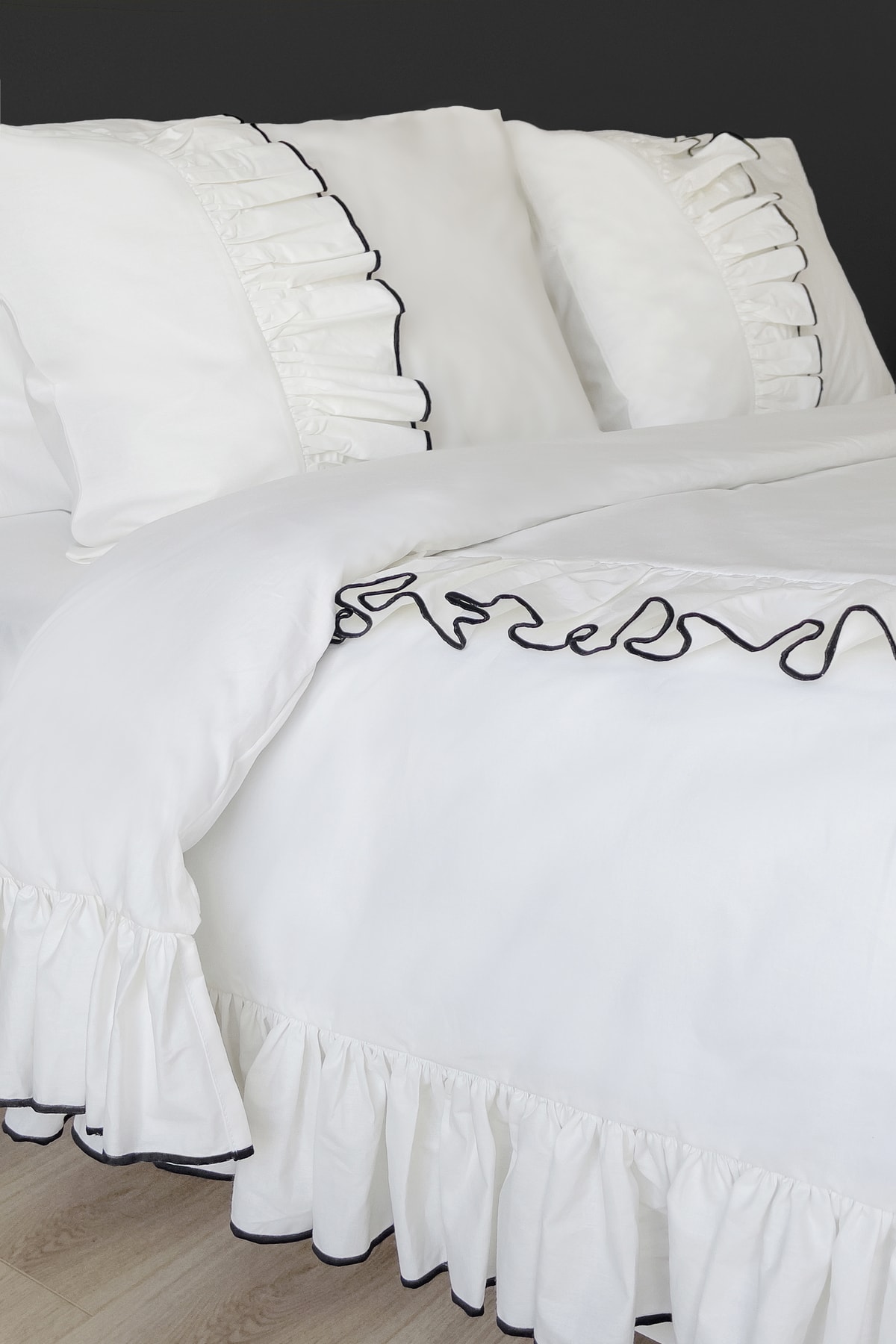 سرویس خواب  سفید RİTMOHOME | RHN2095BX اورجینال - تصویر 4