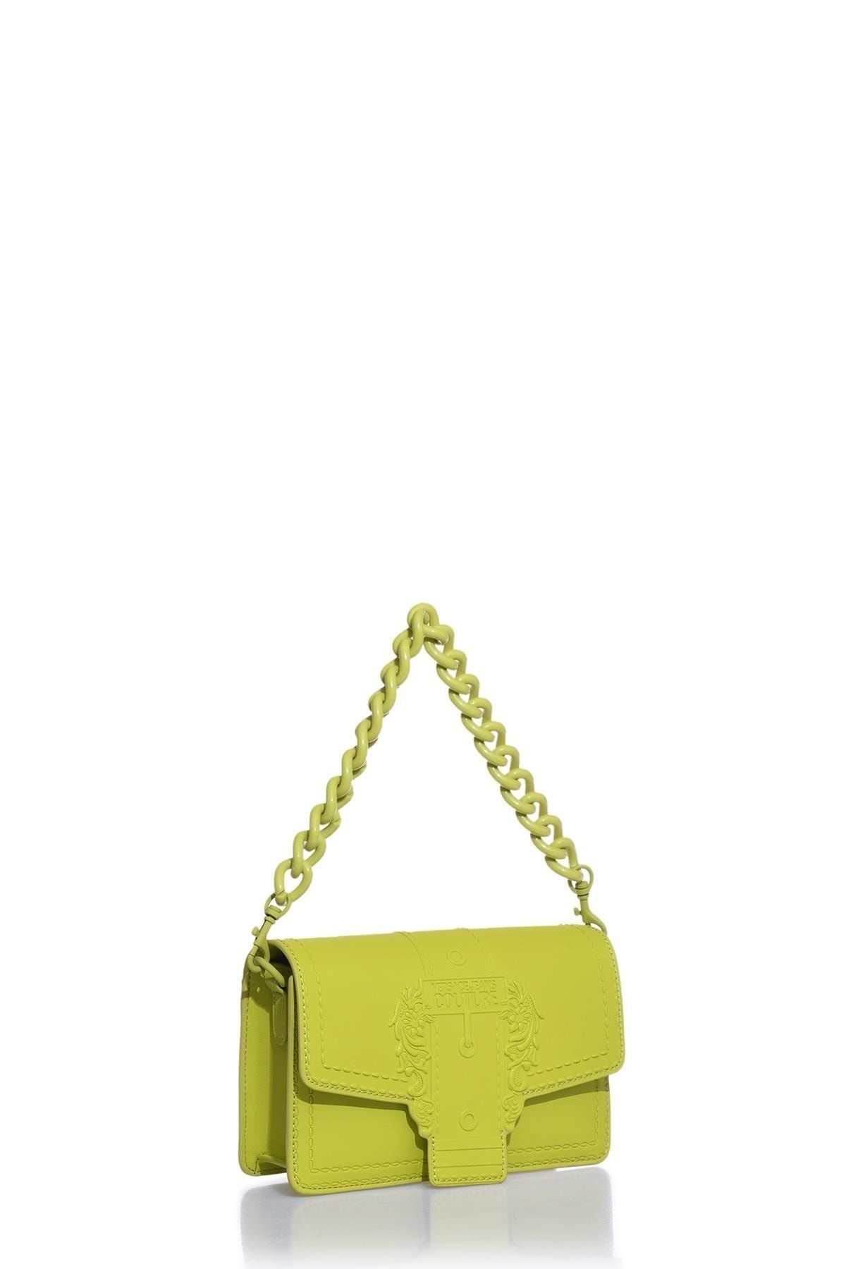 Yellow top versace bag