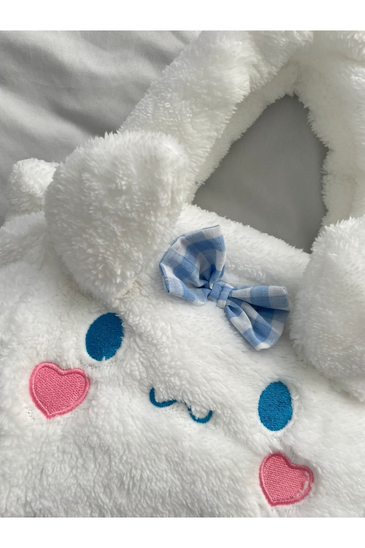 Genel Markalar  Anime Sanrio Kuromi Cinnamonroll Kawaii Peluş El Çantası Mor - Görsel 2