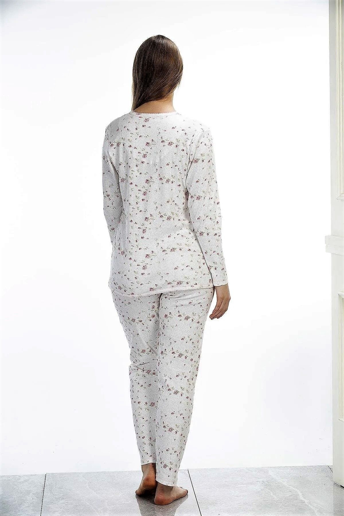 ibeeka Star Pajama Set Home Wear Pink - Yellow - Blue - White Color Options  Top and Bottom Set - Trendyol