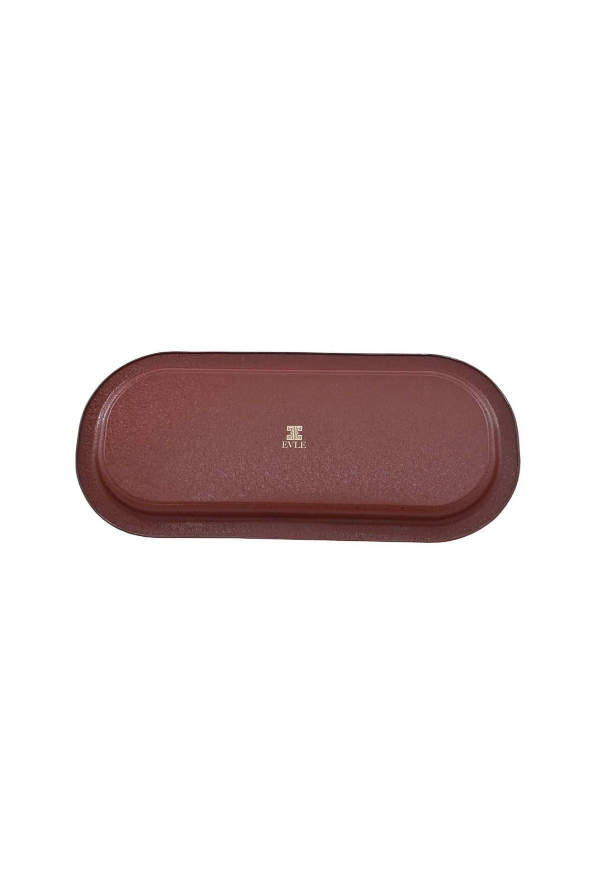 EVLE-Ee168-v1 Tales Nutcracker Patterned Oval Tray 16x35 Cm 6