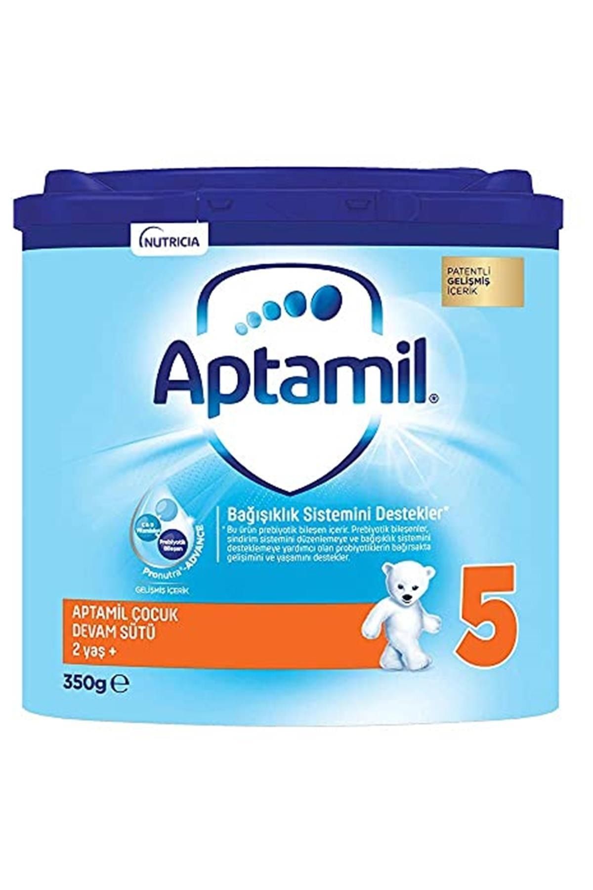 Aptamil 5 Çocuk Devam Sütü 350 G 2 Yaş+ Akıllı Kutu