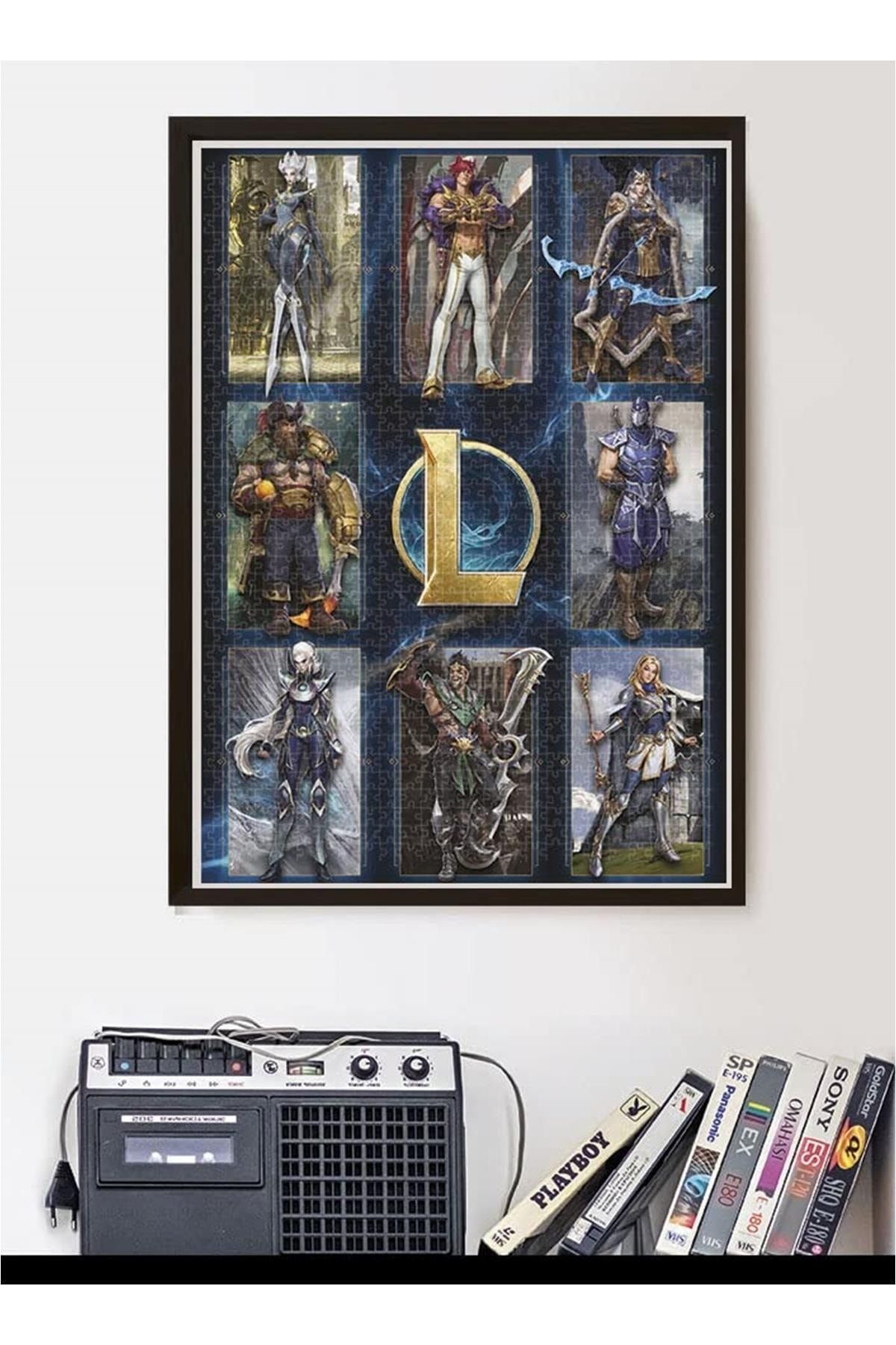 CLEMENTONI 35122 500 Parça League Of Legends Yetişkin Puzzle PN7981