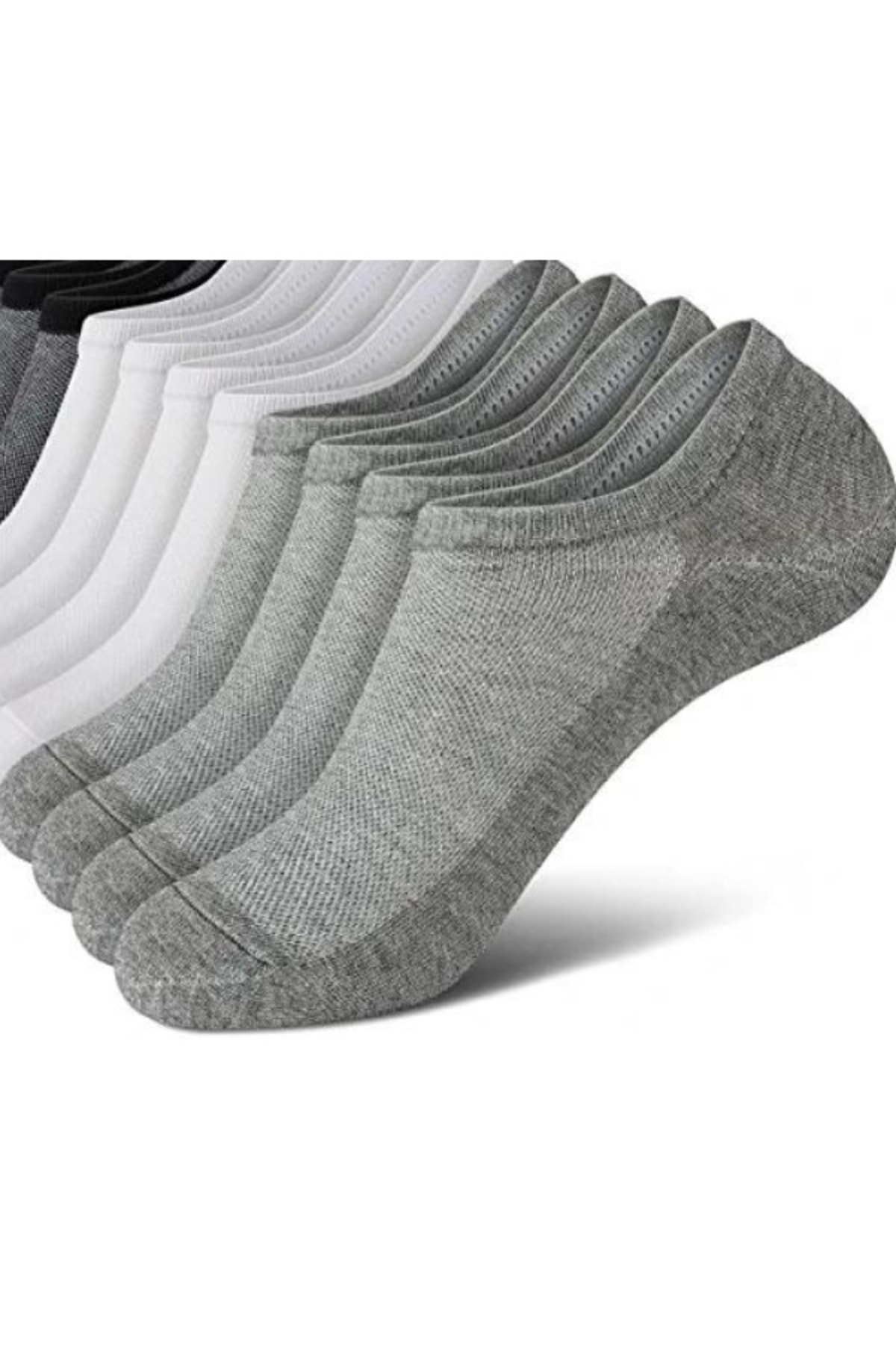 Janissary 12 Adet Adet Erkek Premium Patik Çorap, Senaker Çorap, 3 Renk