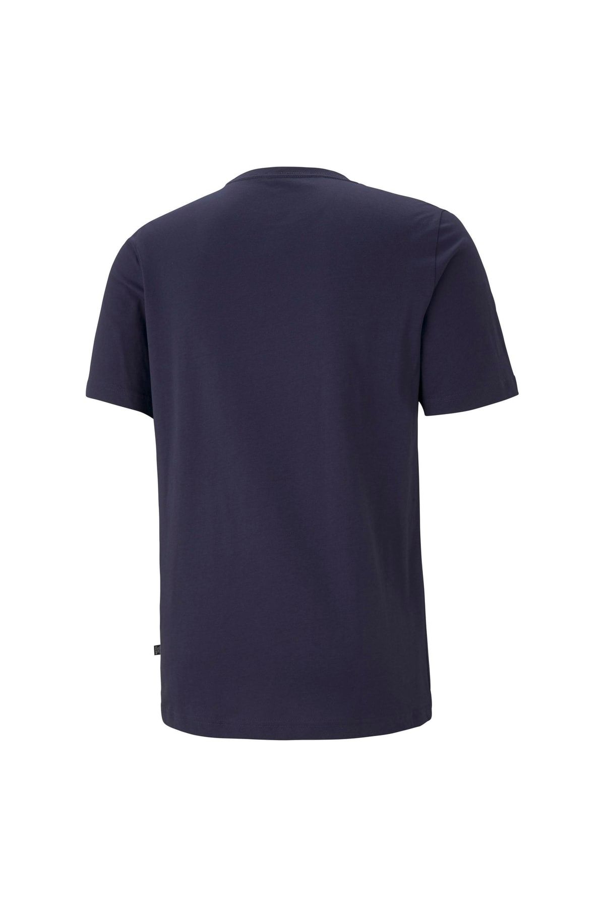 Puma ESS Small Logo Tee - Navy Blue Men's T-Shirt - Trendyol
