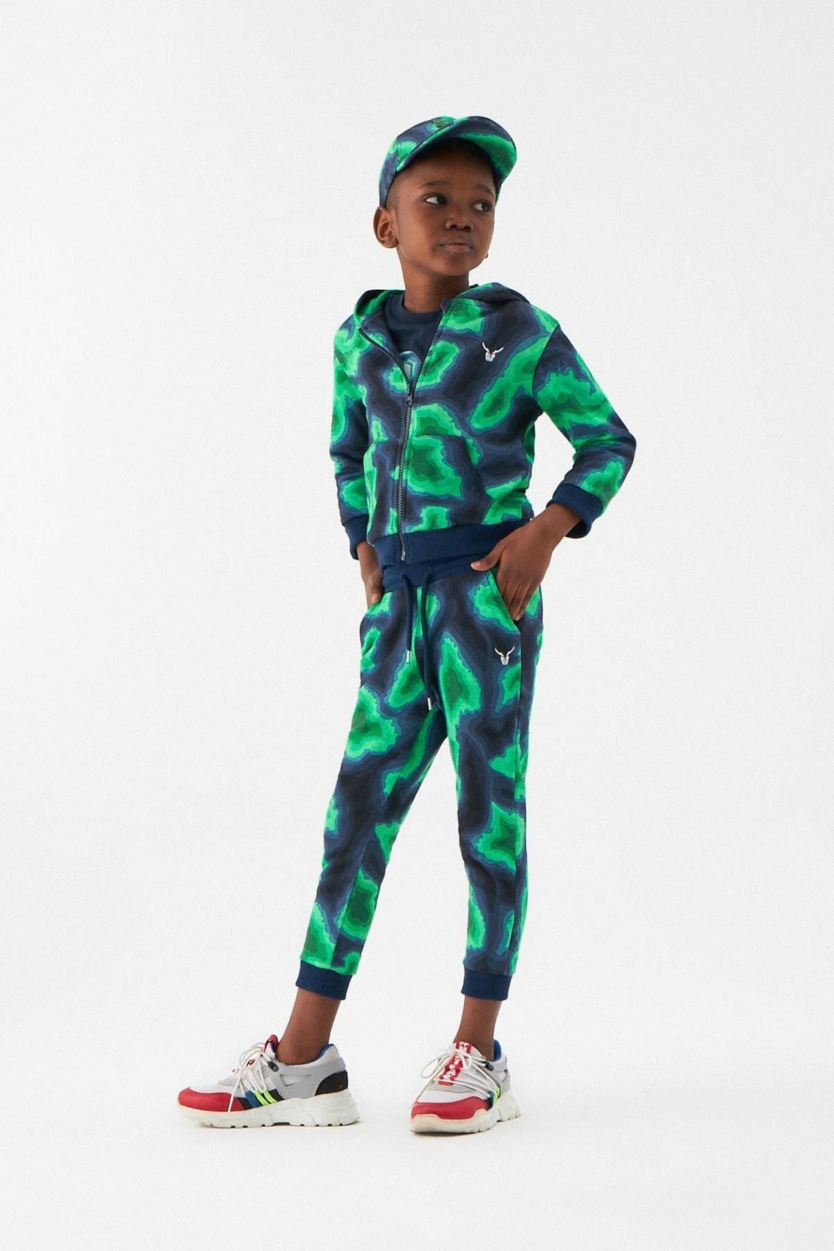 Boys cheap green tracksuit