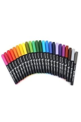 Fudebiyori Brush Pen Fırça Uçlu Kalem Seti 18 Renk FUDE18