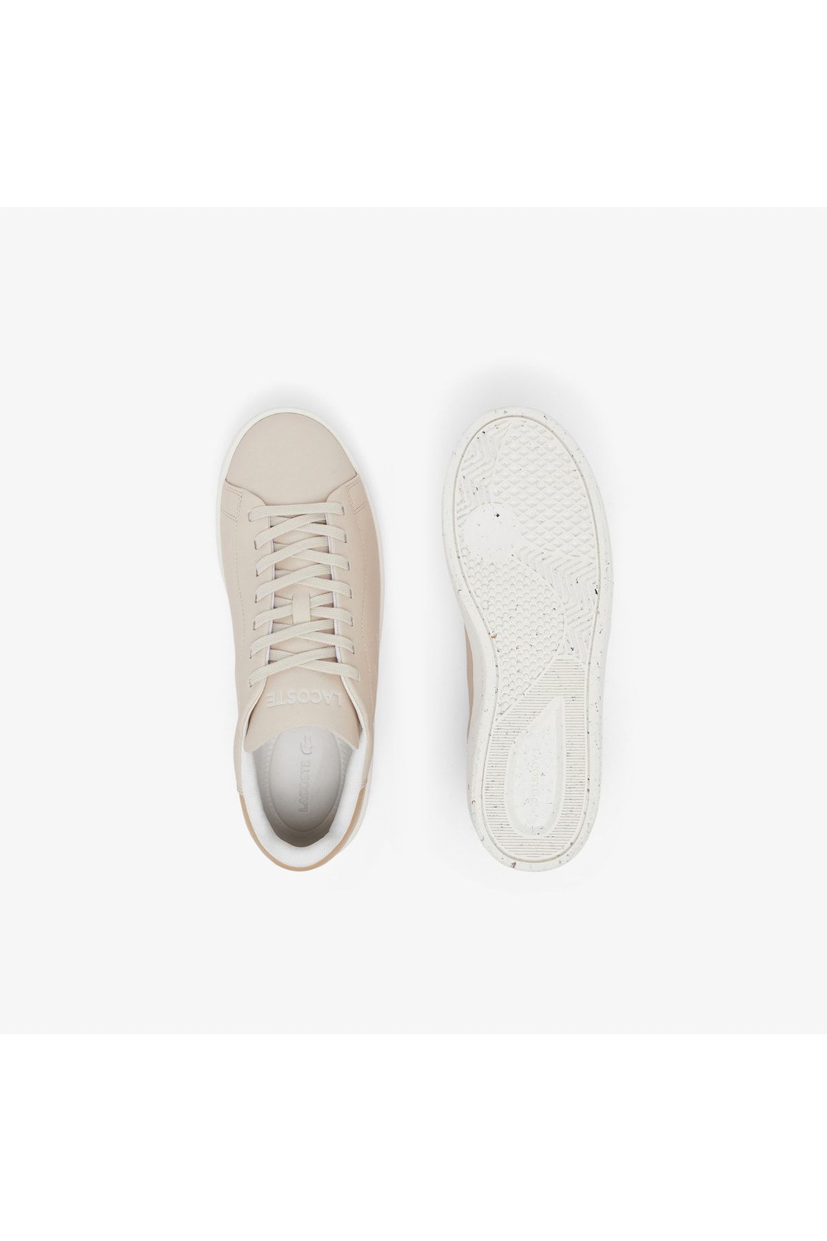 Lacoste Court Zero Erkek Deri Bej Sneaker NY7012