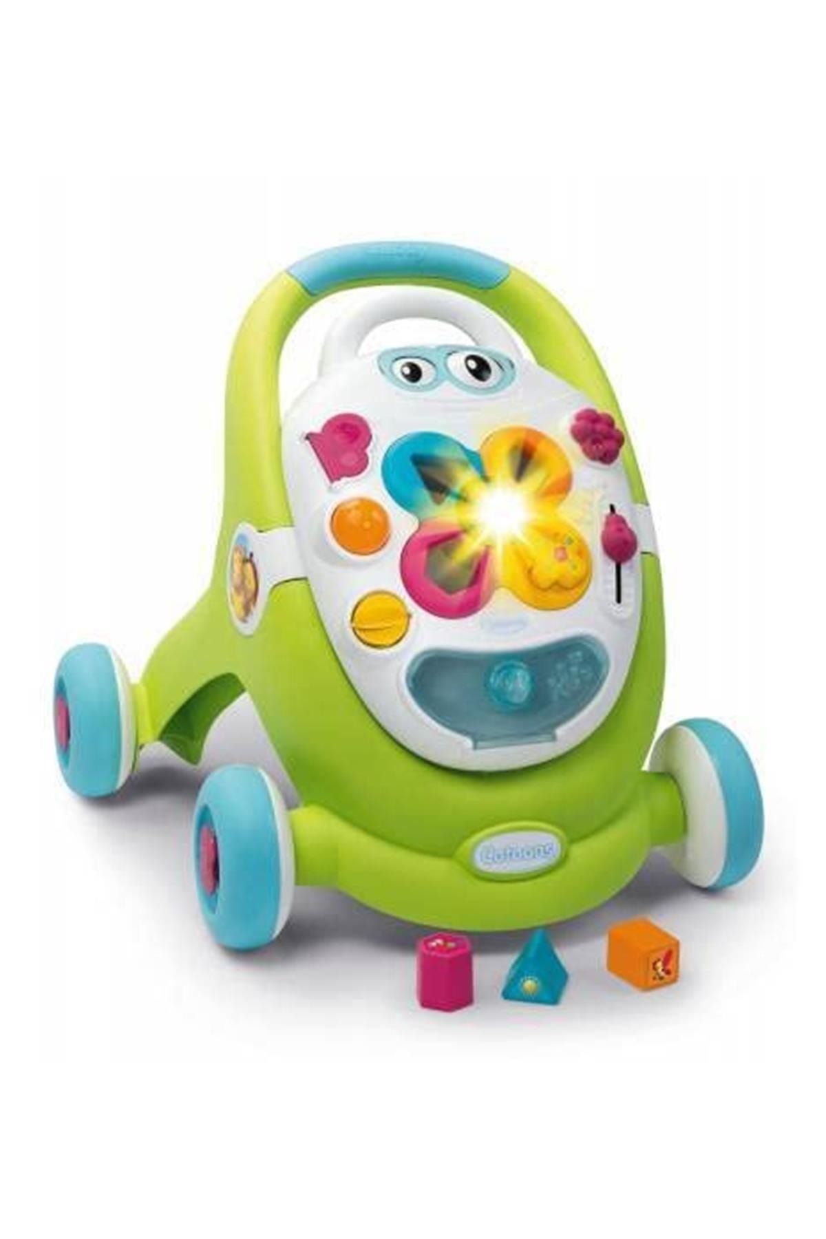Smoby , 110428, Cotoons 2‘si 1 Arada Yürüteç Ve Oyun Istasyonu, Sesli Ve Işıklı, Fonksiyonel, Cotoon