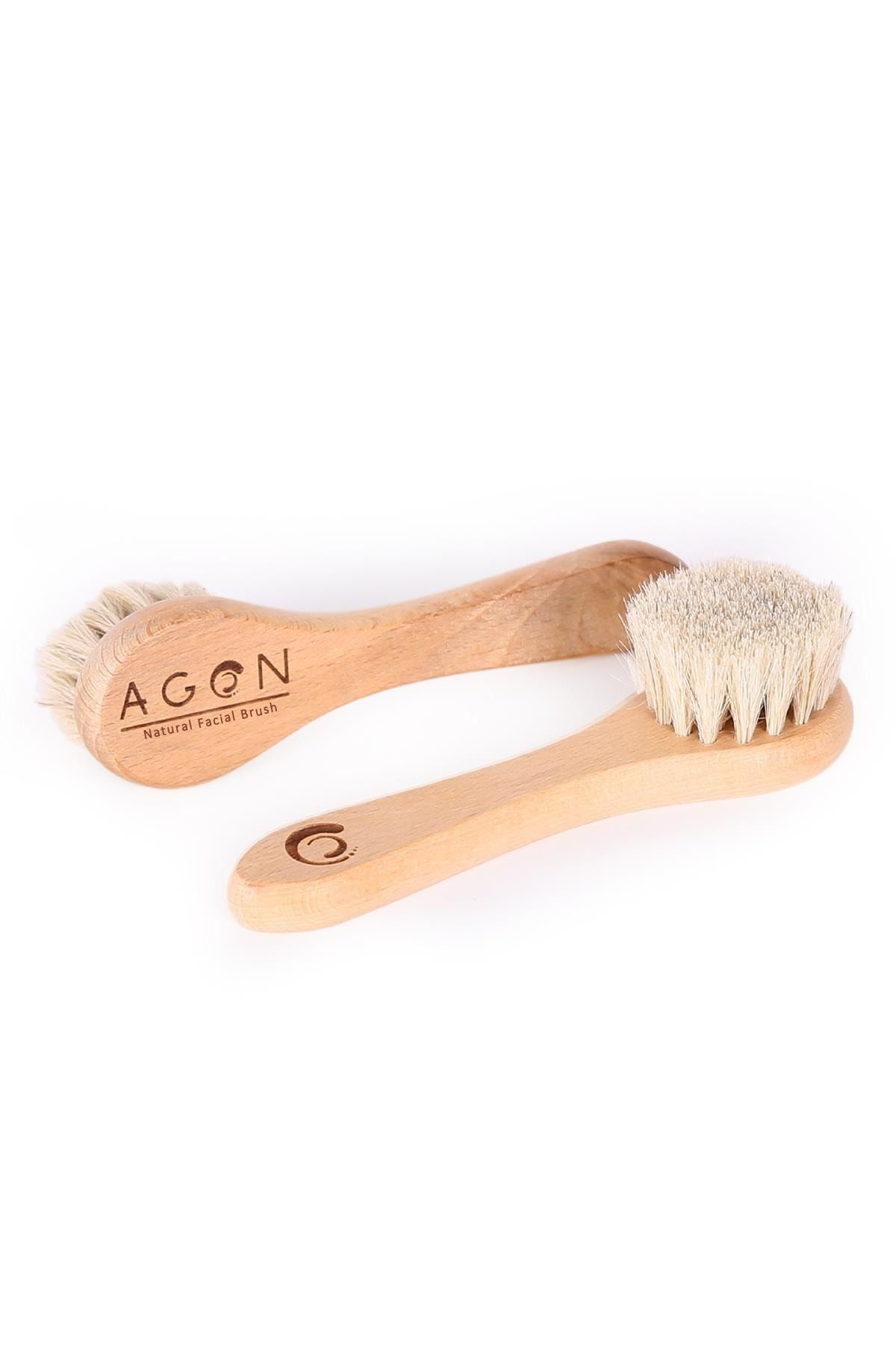 برس مراقبت از صورت طبیعی مو اسب Agon