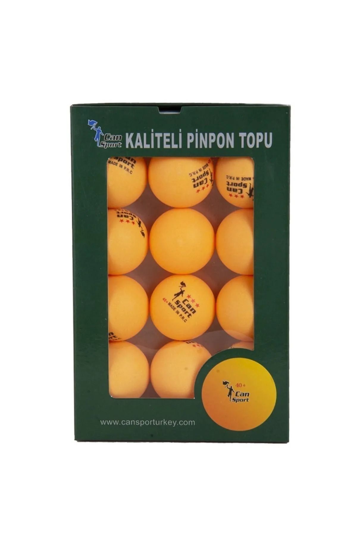 cagdaskids Gazlı Pinpon Topu Sarı 12 Li
