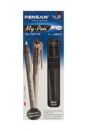 My-pen Tükenmez Kalem 1 Mm Siyah 3080.00218