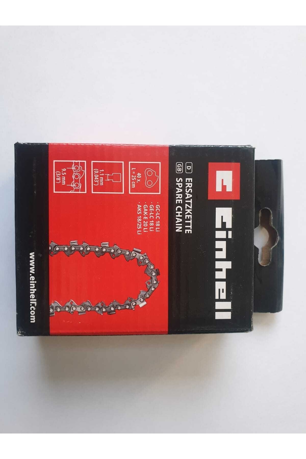 ミシェリー　サイズ1 Einhell Ge-lc 18/25 Li Kit Akülü Ağaç Kesme Motoru Zinciri