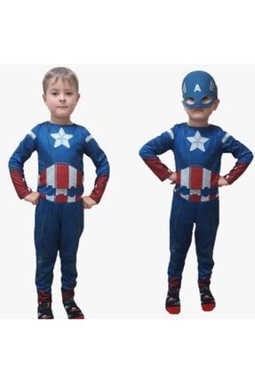 Captain Amerika Kostümü - Kaptan Amerika Kostümü - Captain Amerika Çocuk Kostümü kostumamerika