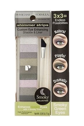 Shimmer Strips Eye Enhancing Shadow & Liner Pop Collection - Smoky Green Eyes 1149 044386011496